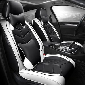 تغطي مقعد السيارة 5 مقاعد العلامة التجارية لا تحرك وسادة جيدة شعور عام شامل من الألياف الفائقة اللمس الفاخرة حقيبة SEATPAD SEATPAD E1