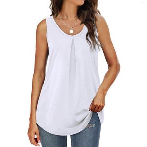 Women's Tanks Crop Tops Women Beer Summer O Neck Sleeveless Shirts Tank For