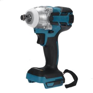 Sleutels 18V Electric Brushless Impact Wrench Rechargeable 1/2inch Socket Wrench Power Tool Cordless Electric Wrench Without Battery