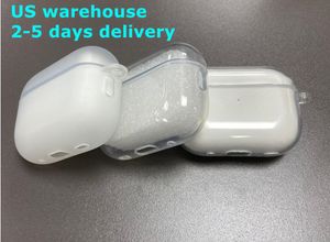 Para airpods pro 3rd air pods acessórios de fone de ouvido silicone sólido bonito capa protetora caixa de carregamento sem fio caso à prova de choque pro2