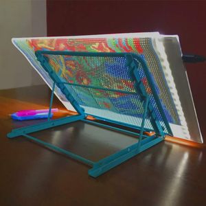 Stitch Foldable Stand Diamond Painting Light Pad Holder 5D DIY Diamond Painting Accessories Diamond Embroidery Cross Stitch Metal Tools