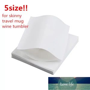 Top shrink sleeves Shrink Wrap Heat Shrink Wrap Bags for skinny tumbler travel mug wine glass Homemade DIY