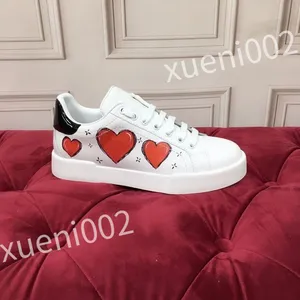 2023 Top Hot Luxurys Designers sneaker Casual Shoes Men Women Leather Lace Up Sneakers White Black Trainers Jogging Walking