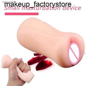 Massage Realistic Vagina Anal Adult Sex Toys For Men Masturbating Silicone Soft Tight Pussy Male Masturbator Erotic 3D Artificial Vagin2394 L230518