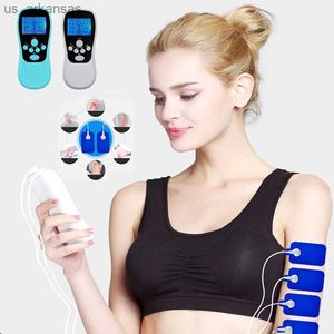 Neck Massage Electric Patch Massager Portable Back midja kropp muskel massager cervikal ryggrad puls fysioterapi enhet l230523