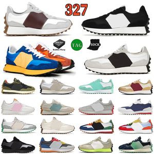 New Running Blance Shoes 327 Women Mens Designer Sneakers Black White Paisley Pack Farmers Market Pack Wheat Vibrant Castle Rock Flame Sport Trainers 36-45