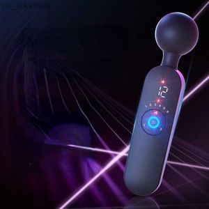 Portable Rechargeable Waterproof Mushroom Shape Massager with Heating Function for 6 models Body Relieve Fatigue Release Stress L230523