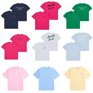 Tops adlv varumärke sommarkvinna mens designer t shirt acme de la vie teddy björn tees woman designer clothe t skjortor överdimensionerade t shirt grafiska tees 193