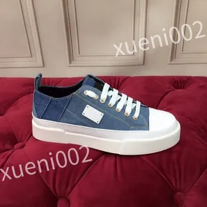 2023 novo topo Designers tênis Sapatos Casuais Masculino Feminino Couro Tênis de Cadarço Branco Preto Treinadores Jogging Caminhada