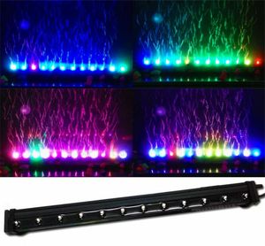 Lightings Aquarium Balık tankı Sualtı Renkli Dalgıç Hava Kabarcığı Renk Değiştirme LED Işık AC220240V 5060Hz