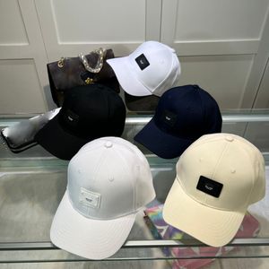 Couple Solid Color Designer Ball cap Summer Vacation Travel Letter Printing casquette Outdoor Sports Sun Protection and Shading hat