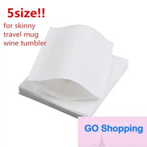 shrink sleeves Shrink Wrap Heat Shrink Wrap Bags for skinny tumbler travel mug wine glass Homemade DIY Wholesale