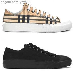 Designer Men Print Check Cotton Sneakers Women Leather burbreries Designer Lace Up Classic Lattice Shoes Outdoor Casual¡bUrBeRrIeS¡Shoes Top Quality