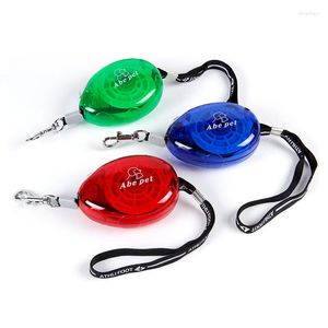 Dog Collars Translucent Pocket Leash Pet Accessories 2.5m Automatic Extending Nylon Mini Walking Supplies For Cats Puppy