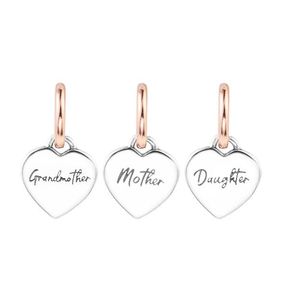 2023 Nova prata esterlina 925 divisível família geração de corações charme triplo se encaixa pandora pulseira miçangas joias para mulheres