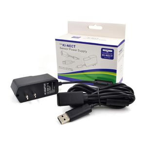 Fonte de alimentação Cabo adaptador CA Carregador USB com plugue da UE dos EUA para sistema de sensor de movimento Kinect do Microsoft Xbox 360