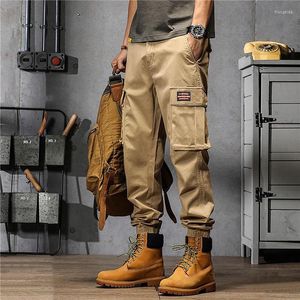 Men's Pants Autumn Cargo Trousers Man Harem Tactical Military For Men Techwear High Quality Outdoor Hip Hop Work Stacked Slacks