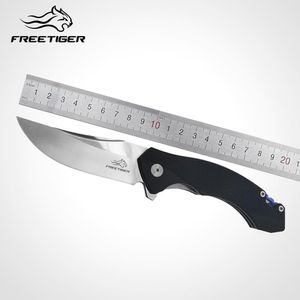 Messen Freetisiger Nuovo arrivo D2 Pocket Pocket KIFE D2 G10 Hunting Outdoor Survival Tactical Tactical Pocket EDC Tool Gear for Men Ft711