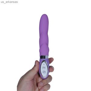 10 Vibrating Modes Silicone Vibrator Dildo Adult Sex Toys For Women Waterproof Clit G-spot Anus Massager Portable Real Penis L230523