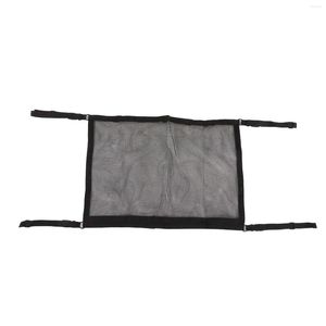 Storage Bags Car Ceiling Cargo Net Strong Double Layer Mesh Roof Polyester For Storing Blankets Clothes