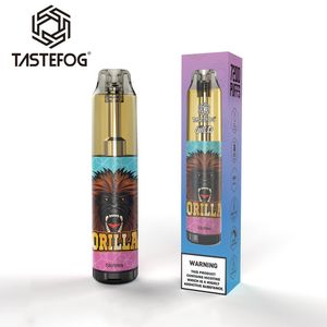 Sıcak Satış Vapes Pod 7000 Puflar Tek Kullanımlık Vape Tastefog Wild RGB El feneri