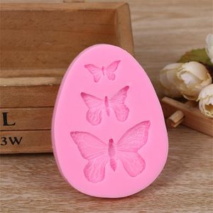 Butterfly Shaped Silicone Mold Fondant Cake Mold Soap Mould Bakeware Baking Cooking Tools Sugar Cookie Jelly Pudding Decor