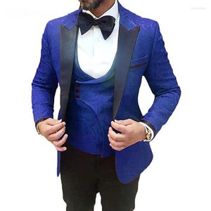 Men's Suits Latest Coat Pant Designs Business Party Men Formal Groom Pattern White Suit Slim Fit Mens Tuxedo Wedding For