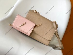 7A designer crossbody bag top quality a charm-size version handbags women Leather Shoulder bags Real Leather Composite 19CM With Box m59886 m59884 m59885 Chain bag