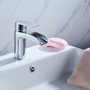 Banyo lavabo musluklar kare siyah musluk paslanmaz çelik havza mikser aksesuarları musluk