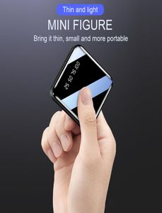 Pinzheng Mini 10000MAH Power Bank for Xiaomi Mi Power Bank Portable Charger外部バッテリーLEDデジタルディスプレイUSB PowerBank7927840