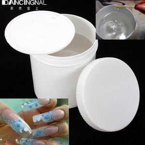 Nail Gel Hele-Professionele 1Pc 1KG Clear UV Builder Acryl DIY Schoonheidssalon Nails Art Tips lijm Manicure Ontwerpen Tools202Q