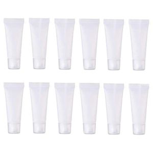 All-Match Portable Empty Refillerable Clear Plastic Soft Tube Cosmetic Prov Packing Container Bottle For Shampoo Lotion