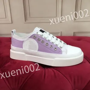 Tênis de designer de luxo quente novo Top sapatos casuais masculinos femininos tênis de couro com cadarço branco preto tênis jogging caminhada