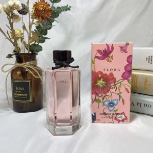 Flora Designer Perfumume for Women Spray 100ml EDT抗透過性消臭剤長続きする香り3.3 fl.oz frage