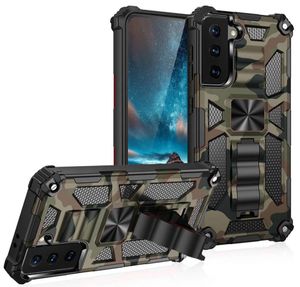 Для Samsung S21 Hybrid Armor Invisible KickStand Magnetic Phone Case Shock -Reseep Cover для iPhone 12 11 Pro Max XS XR XS4022465
