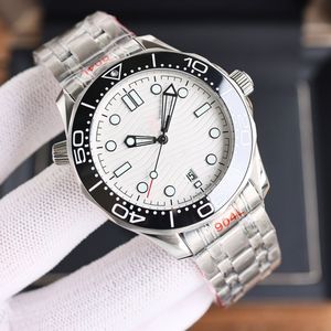 Классические дизайнерские часы Mens Watch Luxury Watches Автоматические механические часы для керамического корпуса Man 42 мм 904L из нержавеющей стали