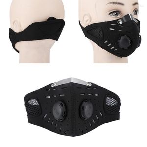 Motorcykelhjälmar Vindtät anti -damm Sport Cycling Face Mask Activated Charcoal Half Winter Warm Outdoor Ride Cykel Ski