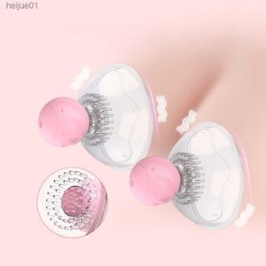 10 Speeds Breast Vibrators With Suction Cup Breast Pump Breast Enlargement Massager Nipple stimulator Vibrator Sex Toy For Women L230518