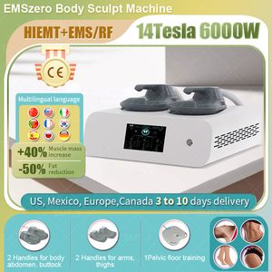 Hot Emszero Neo Slimming Hi-Emt Nova 14 Tesla 6000W EMS Muscle Muscle Machlpt Machine معدات تحفيز الحوض