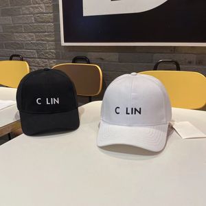 Moda Celins damska letnia litera wyposażona w Menshat Hats Baseball Men Cap Mash