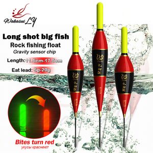 Fishing Accessories Big Carp Smart Sensor Rocky Floats Luminous Electric For Bite The Hook Reminder Outdoor 230606