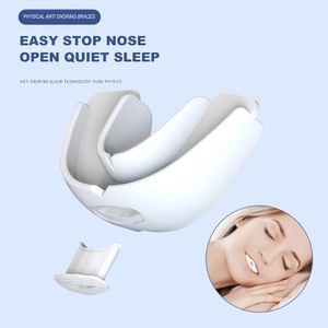 Cuidado Anti -ronco guardar guardar aparelho antisnoring Man Stopper Anti -ronco de roncar para dormir melhor Breatégio Apnea