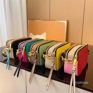 2023-New Arrival Multicolor Letter Camera Bag CrossBody Snapshot Shoulder Bags Womens Designer Bag Leather Luxurys Handbags Fashion Women Bags Fashion Purses