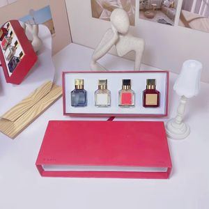 Masion baccarat 540 Perfume gift Set 4pics x30ml Rouge Extrait De Parfum Men Women Fragrance Long Lasting Smell with Gift Box Kit fast ship