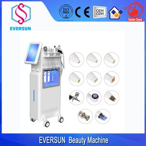 multifunction facial spa machines high frequency Hydro microdemabrasion RF handle sprayer gun ultrasound glavtic scrubber handle tips replacement parts price