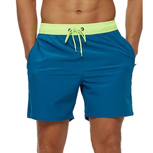 Swim Wear Men Summer Beach Shorts Самцы плавательные боченики Surf Quick Dry Short Pants с карманами на молнии 230605