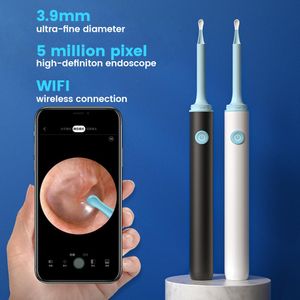 Lens 3.9mm kablosuz wifi kulak pick otoscope kamera borsescope ışıklı kulak balmumu temizleme dişler oral inceleme sağlık hizmetleri