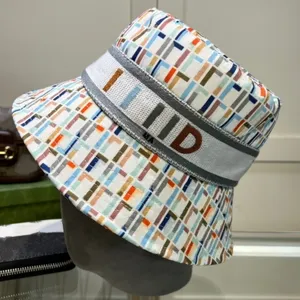 Moda tasarımcı ducket şapka nakış lüks balıkçı şapka katlanabilir güneş gölge şapka klasik birinci sınıf plaj şapka şapka erkek ve kadın şapka güneş koruma yaz