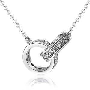 Schmuckdesigner Gold Halskette Frauen Saturn Halskette Schmuck Diamant Halskette Silber plattiert Hals Orament 925 Sterling Silber Halskette Thanksgiving Day Geschenk