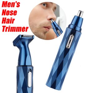 Clippers Trimmers Trimmer For Men Nose Hair Removal Male Epilator Cleaning Tool Ears Beard Mustache Cutter 230606
